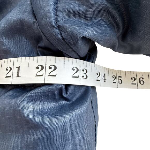 VTG 70s Ski Daddle Puffer Jacket Mens sz M Navy Blue Down Winter Snow - Picture 5 of 8